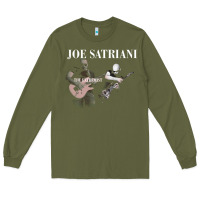 Army Green joe satriani guitar Long Sleeve Tee - linhVisuals