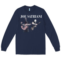 Navy joe satriani guitar Long Sleeve Tee - linhVisuals
