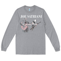 Heather Grey joe satriani guitar Long Sleeve Tee - linhVisuals