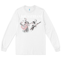 White joe satriani guitar Long Sleeve Tee - linhVisuals