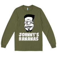 Army Green johnny's bananas Long Sleeve Tee - linhVisuals