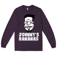Plum johnny's bananas Long Sleeve Tee - linhVisuals