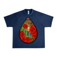 Navy mexican teardrop Urban Heavy Tee - BundleAndBundleShop