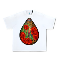 White mexican teardrop Urban Heavy Tee - BundleAndBundleShop