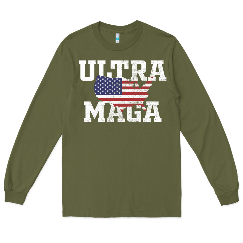 Ultra Maga Long Sleeve Tee by linhVisuals | Teevron