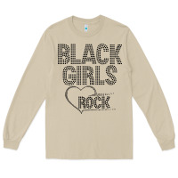 Mushroom black girls rock Long Sleeve Tee - linhVisuals