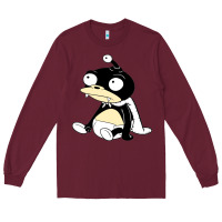 Burgundy nibbler  futurama Long Sleeve Tee - linhVisuals