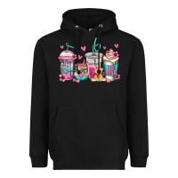 Black valentines day coffee Heavyweight Hoodie - Jasminsmagicworld