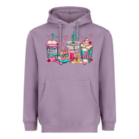 Lavender valentines day coffee Heavyweight Hoodie - Jasminsmagicworld