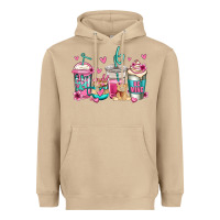 Mushroom valentines day coffee Heavyweight Hoodie - Jasminsmagicworld