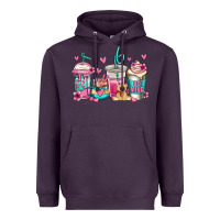 Plum valentines day coffee Heavyweight Hoodie - Jasminsmagicworld