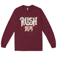 Burgundy Rush 1974 Long Sleeve Tee - linhVisuals