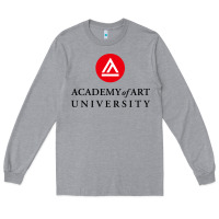 Heather Grey academy of art, college design Long Sleeve Tee - linhVisuals