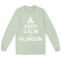 Matcha keep calm and klingon Long Sleeve Tee - linhVisuals