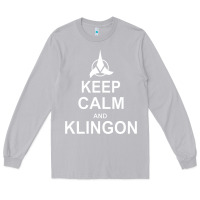 Moon Dust keep calm and klingon Long Sleeve Tee - linhVisuals
