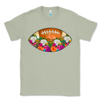 Matcha American Football Floral Classic Tee - CowCowDesign