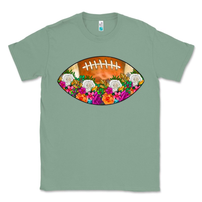 American Football Floral Classic Tee by CowCowDesign | Teevron