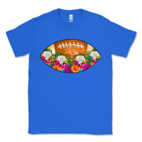 True Royal American Football Floral Classic Tee - CowCowDesign