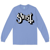 Colony Blue ghost Long Sleeve Tee - linhVisuals