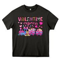 Asphalt valentine express olivia Heavy Core Tee - OliviaCreatesArt