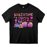 Black valentine express olivia Heavy Core Tee - OliviaCreatesArt