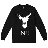 Black knights who say ni Long Sleeve Tee - linhVisuals