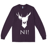 Plum knights who say ni Long Sleeve Tee - linhVisuals