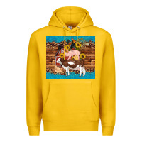 Lemon western farm cow pig rooster chick farm chicken barn Premium Hoodie - Artiststas