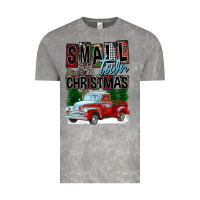 Cloud Rock Small Town Christmas Vintage Tee - FaDigitalArtStudio