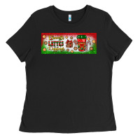 Black flannels lattes leggings Ladies Tee - BundleAndBundleShop