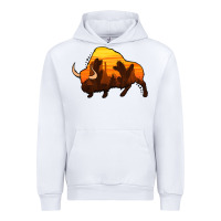 White western bison Urban Hoodie - Jasminsmagicworld