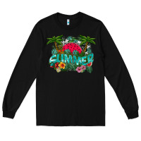 Black Summer Long Sleeve Tee - CowhideDigitalArt