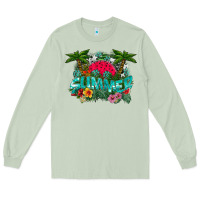 Matcha Summer Long Sleeve Tee - CowhideDigitalArt