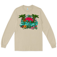 Mushroom Summer Long Sleeve Tee - CowhideDigitalArt