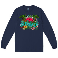 Navy Summer Long Sleeve Tee - CowhideDigitalArt