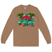 Toasted Coconut Summer Long Sleeve Tee - CowhideDigitalArt