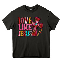 Asphalt love like jesus Heavy Core Tee - OliviaCreatesArt