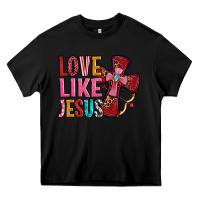 Black love like jesus Heavy Core Tee - OliviaCreatesArt