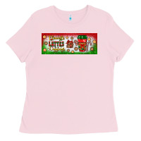 Bubblegum Pink flannels lattes leggings Ladies Tee - BundleAndBundleShop