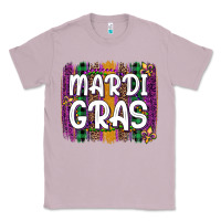 Lilac mardi gras fleur de lis brush stroke Classic Tee - Artiststas