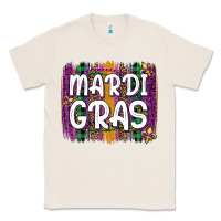 Natural mardi gras fleur de lis brush stroke Classic Tee - Artiststas