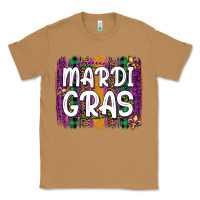 Toasted Coconut mardi gras fleur de lis brush stroke Classic Tee - Artiststas