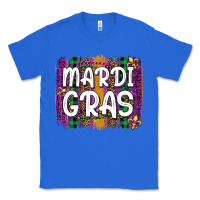 True Royal mardi gras fleur de lis brush stroke Classic Tee - Artiststas