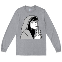 Heather Grey Tori Heart Spring Heartstopper Long Sleeve Tee - linhVisuals