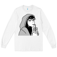 White Tori Heart Spring Heartstopper Long Sleeve Tee - linhVisuals