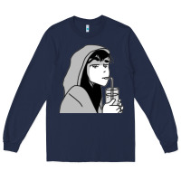 Navy Tori Heart Spring Heartstopper Long Sleeve Tee - linhVisuals