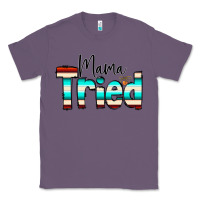 Lavender Mama Tried Classic Tee - CowCowDesign
