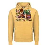 Vintage Mustard fram fresh christmas trees Vintage Hoodie - SublimationCraftShop