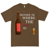 Cacao HOME IS WHERE THE WINE IS Premium Tee - Bettercallsaul