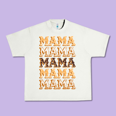 Fall Mama Urban Heavy Tee Designed By Bundleandbundleshop